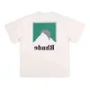 Rhude Brand Gedrukt T -shirt Men Dames rond nek
