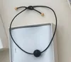 Girocollo LONDANY Collane Una collana di perle di agata nera Temperamento regolabile Catena classica e di fascia alta per clavicola
