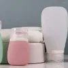 Bottiglie di stoccaggio Bottiglia vuota per cosmetici da viaggio Contenitore per shampoo liquido in plastica portatile ricaricabile Contenitore per tubo da spremere