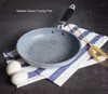 Geetest Marble Stone Nonstick Frying Pan with耐熱性ベイクライトハンドル顆粒誘導卵Sfelletdishwasher Safe2039692