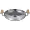 Pans With Cover Special Alcohol Stove Individual Saute Pan Lid Griddle Stainless Steel Small Cooking Pots