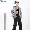 Women's Jackets YICIYA Jacket Bomber Women Varsity Racing American Zipper Oversize Motorcycle Vintage Baseball Long Sleeve Coat