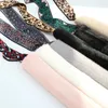 Halsdukar mjuk faux päls halsduk för kvinnor koreansk leopard plysch hals krage flicka lady höst vinter varmare