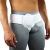 Ceintures Ceinture de hernie adulte en treillis pour soutien inguinal ou sportif, sangle de récupération de soulagement de la douleur avec 1 coussin de compression amovible 225A