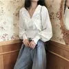 Women's Blouses 2024 Selling Women Tops Korean Fashion Long Sleeve Blouse Casual Ladies Work Button Up Shirt Female BAy1091