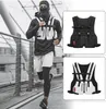 Funktion Tactical Vest Street Style Chest Bag Vest Outdoor Hip Hop Sports Fitness Men Reflective Top Cycling Fishing Vest Rig Phon1869236