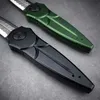 Piranha Aluminium Handle Pocket Knife Outdoor D2 Steel Spliting Mekanism System Camping Folding Knife