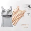 Women's Tanks Factory Wholesale Modal Padded Strap Upgraded Cup Integrated Plus Size Yoga Bottoming Shirt Vest