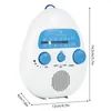 Portable Waterproof Shower Radio Bathroom Hanging Music Radio Speaker Multi-Band FM/AM Powerful Speakers Radio Operated 240102