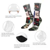 Men's Socks All Seasons Crew Stockings Classic Literature Book Covers Harajuku Funny Hip Hop Long Accessories For Men Women Gift