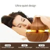 Luftbefeuchter Holzmaserung Luftbefeuchter Aroma Diffusor Zerstäuber USB Haushalt Luftbefeuchter Instrument Desktop Luftbefeuchter