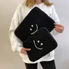 INS PLUSH Söt bärbar datorhylsa Dator Bärande CASE BAG AIR PRO 11 12 13.3 14 tum M1 M2 iPad Pro 11 Laptops Inner Bag 231229