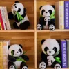 Plush Dolls 9/10/12/16cm birthday Soft cloth Toy kids baby Lovely Bear Plush Panda Present Doll Stuffed Animals Cute Cartoon PillowL23116