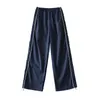 Women's Pants Baggy Cargo Low Waist Daily Ruched Hiking For Formal Party Wear