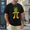 Erkek Polos Komik Pi-Neapple T-Shirt Yaz Top Bluz T-Shirts Adam Erkekler Vintage T Shirt