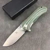 HUAAO GC001 G10 Ручка Тактический складной карманный нож Нержавеющая сталь Balde Кемпинг Охота EDC Ножи