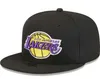 2024 Los Angeles American Basketball Lakers in seizoen Toernooikampioenen Snapback-hoeden Teams Luxe pet Sporthoed Strapback Verstelbare achterkant met snapback a2