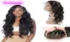 Malaysian Virgin Hair Body Wave Pre Plucked With Baby Hair 360 Lace Frontal 1024inch Top Closures Frontals Hair Extensions7202870