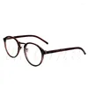 Zonnebrilmonturen Vintage Mannen Vrouwen Brilmontuur Bril Retro Bril Heldere Lens Optische