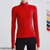 Women's Jackets Chinese Zipper Slimming Tight Long Sleeve Top For Women Running And Workout Clothes Year Sports Clothing Autumn Winter