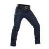 City Commute Denim Pants Men Wear-resistant Tactical Elasticity Trousers Men Casual Multi-Pockets Joggers Mens Jeans Size S-2XL 240102