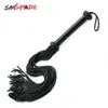 Sculacciata Frusta intrecciata in vera pelle Lunghezza 96 cm Braid Tails 9 foto giocattoli del sesso giochi di flirt sexy per adulti per coppia 240102