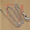 Silver 925 Brudsmycken Champagne Zircon smyckesuppsättningar för kvinnorörhängen/hänge/halsband/ringar/armband 240102