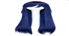 Perruque de Cosplay synthétique longue et lisse, 80 Cm, noire, violette, rose, bleue, argentée, grise, blonde, blanche, orange, marron, Wigs1088402