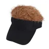 Ball Caps Pretty Wig Baseball Cap Design Sun Protection Creative Hip Hop Sport Hat