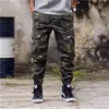 Herrbyxor mode män streetwear mens jeans jogger ungdom casual ankel boot cut european abz175