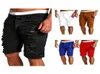 Men039s jeans dos homens rasgados roupas de marca curta acácia pessoa moda bermuda verão shorts respirável denim calças masculinas2556550