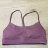 Flöde y-formad tillbaka yoga bh med bröstkudde mjuk sport bras fast färg racerback bh sexig underkläder