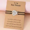 Charm Bracelets Charmsmic Stainless Steel Friendship Heart Design For Lovers Sisters Firends Forever Adjustable Jewelry Gifts
