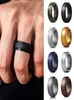 Mężczyźni hipoalergiczne elastyczne sport przeciwbakteryjny silikonowe pierścienie 8 mm FDA FDA Pinchon Pinkon Pierścień Mężczyźni gumki Q070848731511949