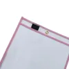10pcsファイルフォルダードキュメントバッグ再利用可能な書き込みおよび拭き取りバッグオフィス学用品240102