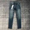Denim tears jeans men jeans designer Brand Designer Mens Denim Trousers Fashion Straight Retro Streetwear Casual Sweatpants Purple Jeans Z6
