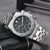 AP Hot Wrist Watches Men Mens Date Six Nearles Watch Designer Luxury High Quality for Man Chronograph Calendar All Dial Work Quartz Top Luxury Brand AAA