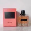 Born in Roma PINK Coral Fantasy 100ml Lady Pink Perfume Woman Fragarance Floral Spray EDP Charming Intense Smell Top Quality Fast Ship 44