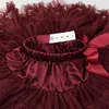 Kjolar kvinnors korta vintage petticoat kjol balett födelsedagsfest pettiskirt bubbla tutu skiktade tyll kostymer