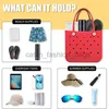 Torby plażowe torba panie Zakupy Eva Summer Tote Ratire Travel ramię na świeżym powietrzu Camping Pet Washable Catlin_fashion_bags