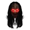 أقنعة الحفلات هالوين قناع الإرهاب مضيئة الرعب مخيف زي cosplay adts zombie Headgear Ghost Funny Funny Horror Toy 230901 Drop Drop