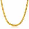 Брендовое панк-золотое ожерелье-цепочка в виде змеи, ювелирные изделия, золотая цепочка для мужчин, желтое золото 14 карат, мужская ювелирная цепочка 29 sieraden