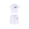 Men's Tshirts Trapstar t Shirt Set Letter Embroidered Tracksuit Short Sleeve Plush Shorts motion Current 9912ess