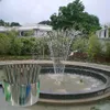Décorations de jardin Fenlin Factory Outdoor décoratif moderne anneau couronne fontaine de pulvérisation 1,5 2,0 pouces
