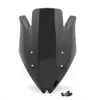 Parabrisas de doble burbuja para motocicleta, Negro claro, ABS, para Kawasaki Z1000 2007-2008