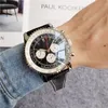 Fshion Watches Mens Luxury Watch 46mm 904L 스테인레스 스틸 크로노 그래프 움직임 모든 다이얼 작업 Orologio Uomo Montre Super Luminous U1 상자 Montre de Luxe와 함께 시계