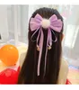 Acessórios de cabelo 1 PCS Antigo Borla Fita Arco Princesa Hairpins Crianças Doce Headwear Meninas Clips Hairgrips Barrettes