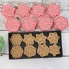 Set di stampi da forno Strumenti per decorare torte Stampo per biscotti natalizi in cartone animato Formine per biscotti in plastica