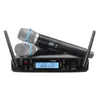 GLXD4 B87a Drahtloses Mikrofon 2 s UHF Professionelles Mikrofon für Party Karaoke Kirche Show Meeting6188336