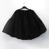 Röcke Mesh Ball Kleid Frauen Einfarbig Halb Rock Kurze Kleidung Tanzen Party Elegante Patchwork Stil Vintage Mini Tutu